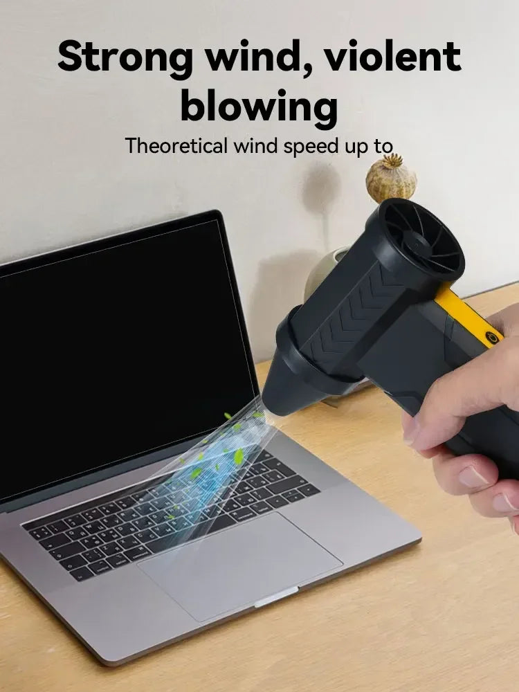 High-Speed Turbo Electric Portable Cooler Air  160000 RPM Rechargeable Powerful Violent Dust Blower Brushless Motor