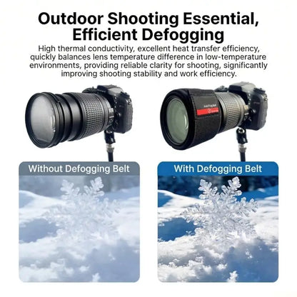 B03F Intelligent Constant Temperature Anti Fog Band for Camera Lens 300mm Length Prevents Lens Condensation Effectively