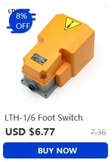 EKW-5A-B AC 380V DC 220V SPDT Momentary Control Foot Pedal Switch for Spot Welding Machine