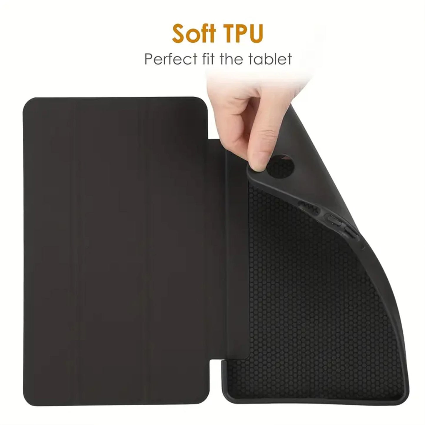 For Tablet Lenovo Tab M10 Plus 3rd Gen 10.6 2022 (TB125FU/TB128FU/TB128XU) CASE Xiaoxin pad 10.6 Soft Cover Stand Smart case