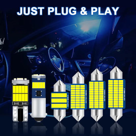 17Pcs Canbus For Peugeot RCZ Coupe 2010 2011 2012 2013 2014 2015 2016 Vehicle Bulb LED Interior Light Kit Car Lamp No Error by PDG ibma