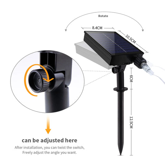 2025 Christmas 10M-100M LED Solar Fairy Lights LED String Garland Tree Decoration Light for Outdoor Garden Lawn Camping Decor