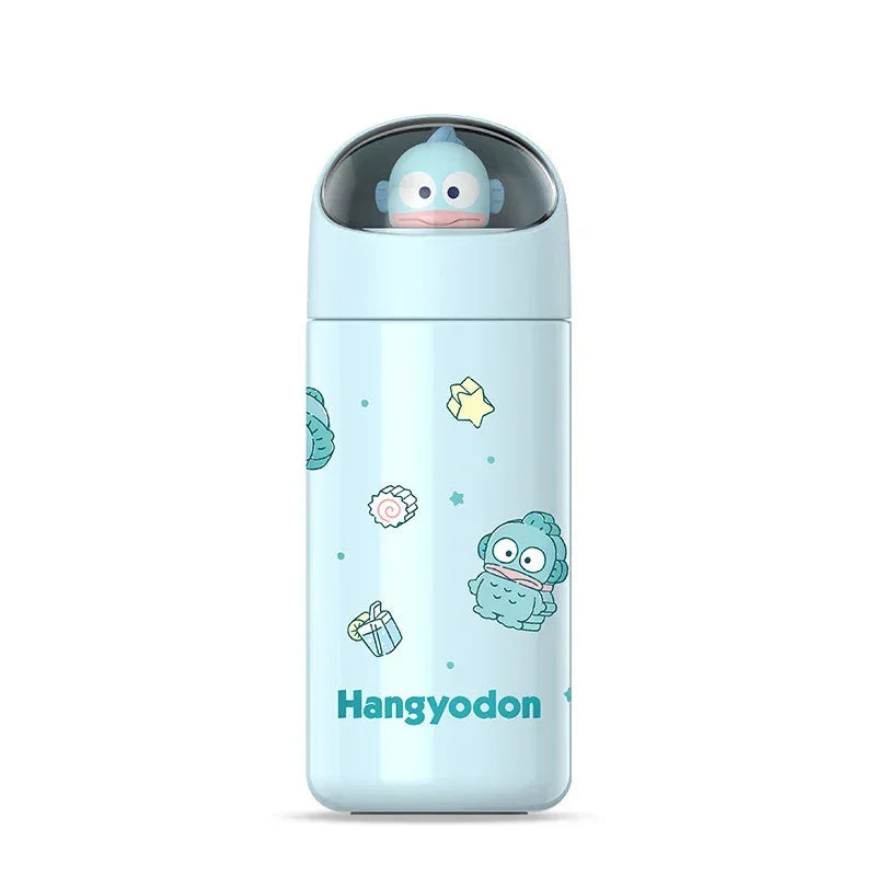 350MLStainless Steel Thermos Cups Student Kids Anime Cartoon Vacuum Flask Cute kitten/Dog/Bear Insulated Water Bottles Tumbler