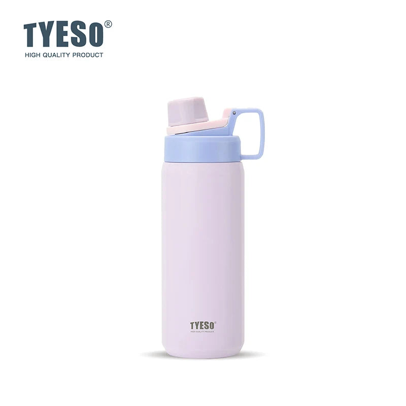Tyeso Vacuum Flask for Men Women Stainless Steel Outdoor Water Bottles for Cycling Hiking 750ml 900ml Portable Water Bottle