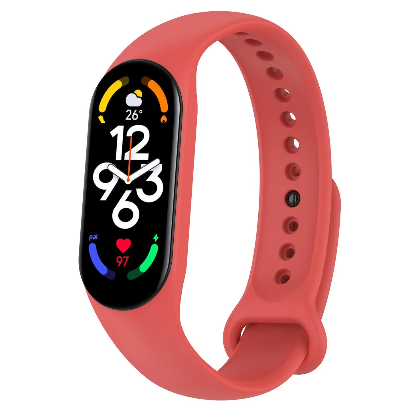 NEW 2022 Watch Strap for Xiaomi Mi Band 7 Wristband Silicone Bracelet Wrist Straps MiBand band7 Smartwatch Accessories