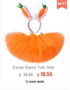 Brown Bear Tutu Skirt Outfit for Baby Girls Christmas Halloween Costumes Children Animal Skirts Girl Birthday Dance Tutus 0-14Y