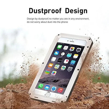 Luxury Heavy Duty Shockproof Case For iPhone 17 Pro Max 16 15 14 Pro XR X Max Doom Armor Metal Case Protective Shell Funda Cover