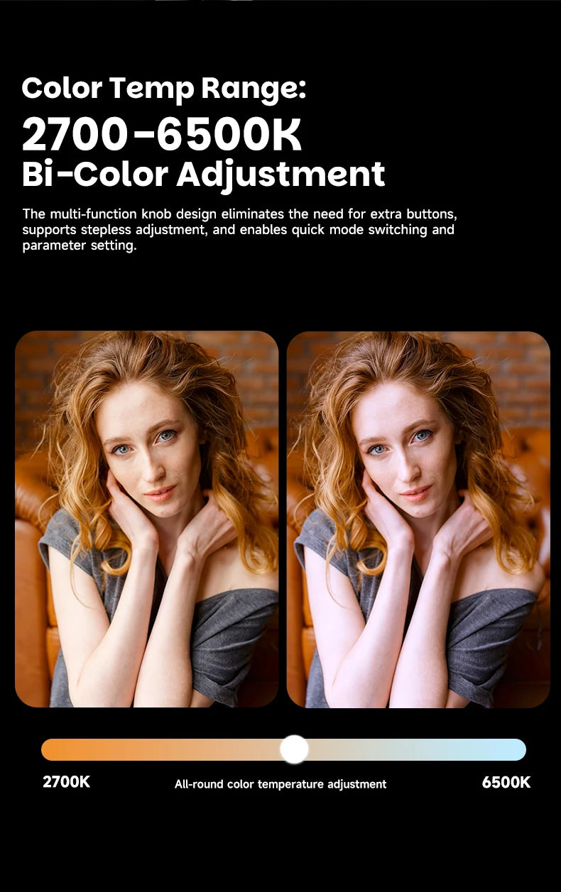 Miaotu RGB Photography Light G230W G330W Portable LED Video Lamp 2800K-6500K Studio Live Fill Light