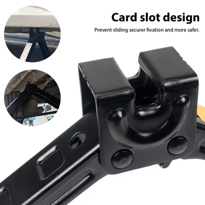 2T/3T Car Scissor Jack Auto Emergency Crank Lift Stand Labor-Saving Repair & Tire Replacement Tool with Wrench for SUV Vehicles