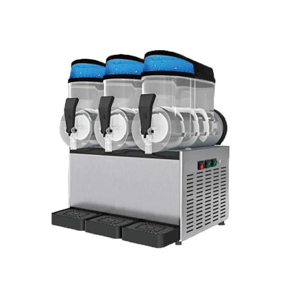 Commercial Fully-Automatic Stainless Steel Snow Cone Machine 12kg/min for Hotel Household Outdoor Use & Snow Cones/Slushies