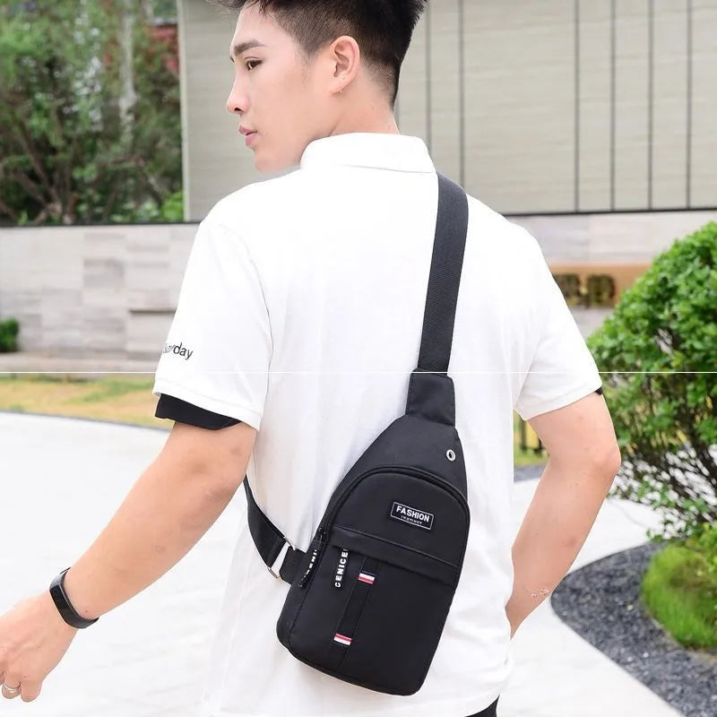 Men's Waterproof Fanny Pack with Adjustable Strap for Outdoor Activities Large Capacity Travel Running Hiking Cycling