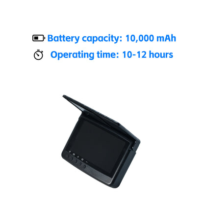 Underwater Fishing Camera Display | 5-Inch 1080P HD Display, AHD/CVBS Dual Signals, Video Recording, 3.5mm Headphone Jack