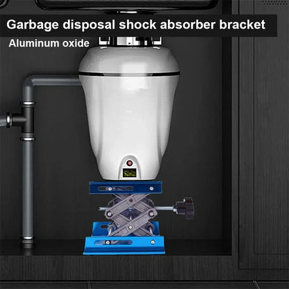 Waste Disposal Shock Absorbing Bracket Kitchen Household Garbage Disposer Support Frame Cushioning Bearing Adjusting Base