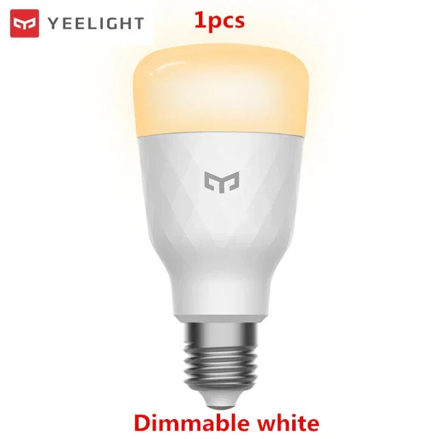 Global Version Yeelight Smart LED Bulb W3 E26 WiFi Connection Dimmable Voice Control Compatible with Mijia Google Home