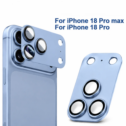 3/2/1 Pcs Matte Protective Film For iPhone 18 17 Pro Max 18 Pro Lens Full Coverage Ultra-Thin Camera Protector Drop Metal Frame