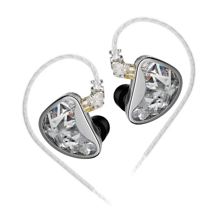 KZ AS24 24BA Units HIFI In Ear 12 Balanced Armature Earphones Noise Cancelling Earbuds Adjustable Tone Headset AST ZSX ZAR
