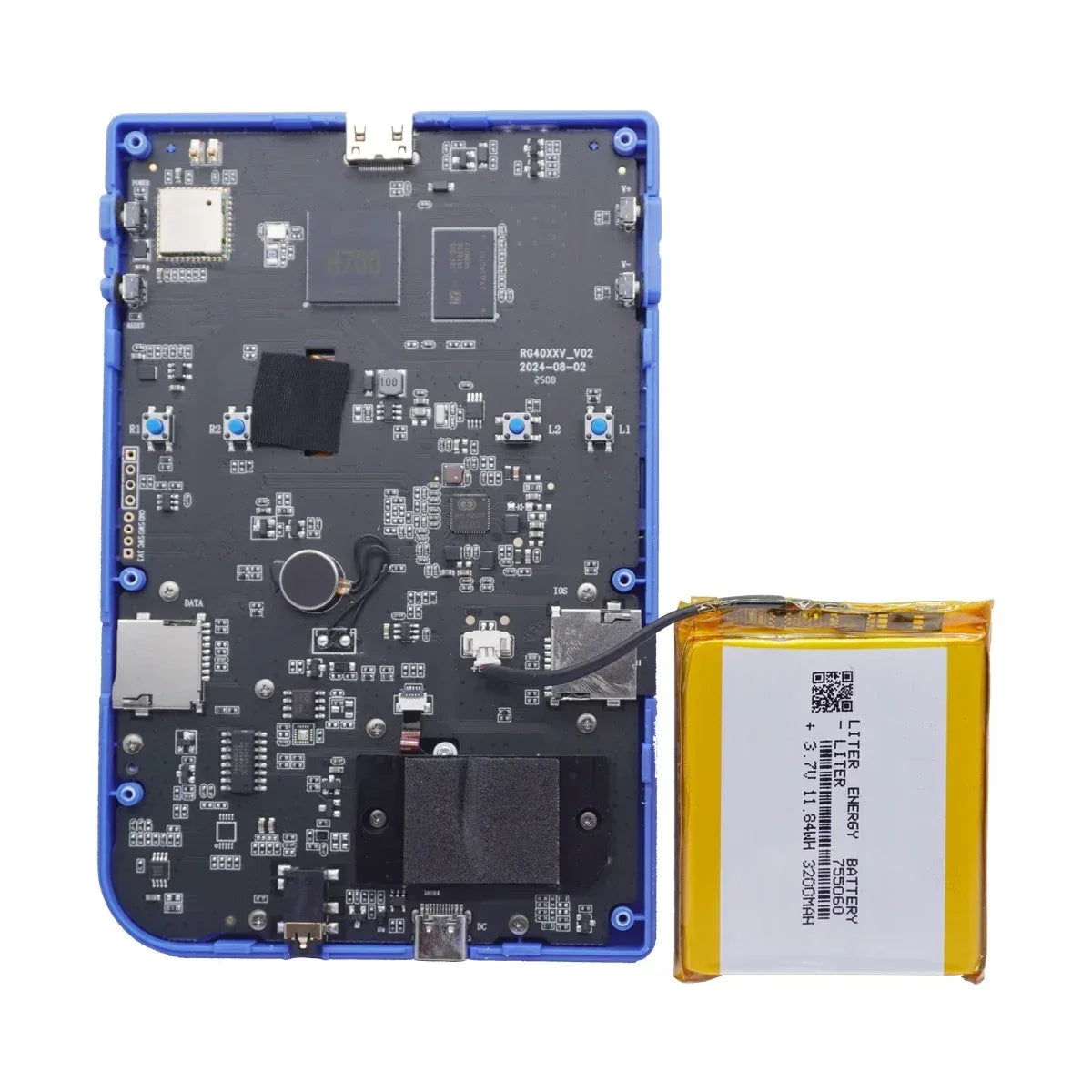 Battery 3200mah 3.7V rechargeable li-polymer battery for anbernic RG353V Game console