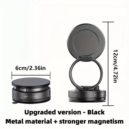 Magnetic Car Phone Holder 360° Rotatable Strong Magnet Stand Portable Mount Universal Suction Cup Phone Mount for MagSafe