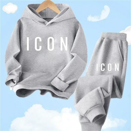 Spring Autumn New Fashion Kids Tracksuits 3-12 Years Boys and Girls Casual Sports Hoodie Tops+Pants 2PC Sets Children's Clothing