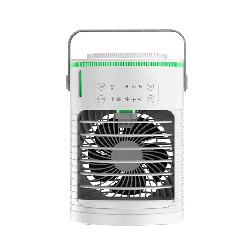 Desktop Air Conditioner Portable Air Conditioner Small Air Cooler Hydrocooling Portable Air Adjustment for Office Cooling Fans