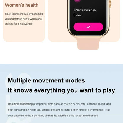 New Watch 10 Smart Watch Men Body Temperature BT Call NFC Always on Display GPS Sport Watches Women Smartwatch For Apple Android