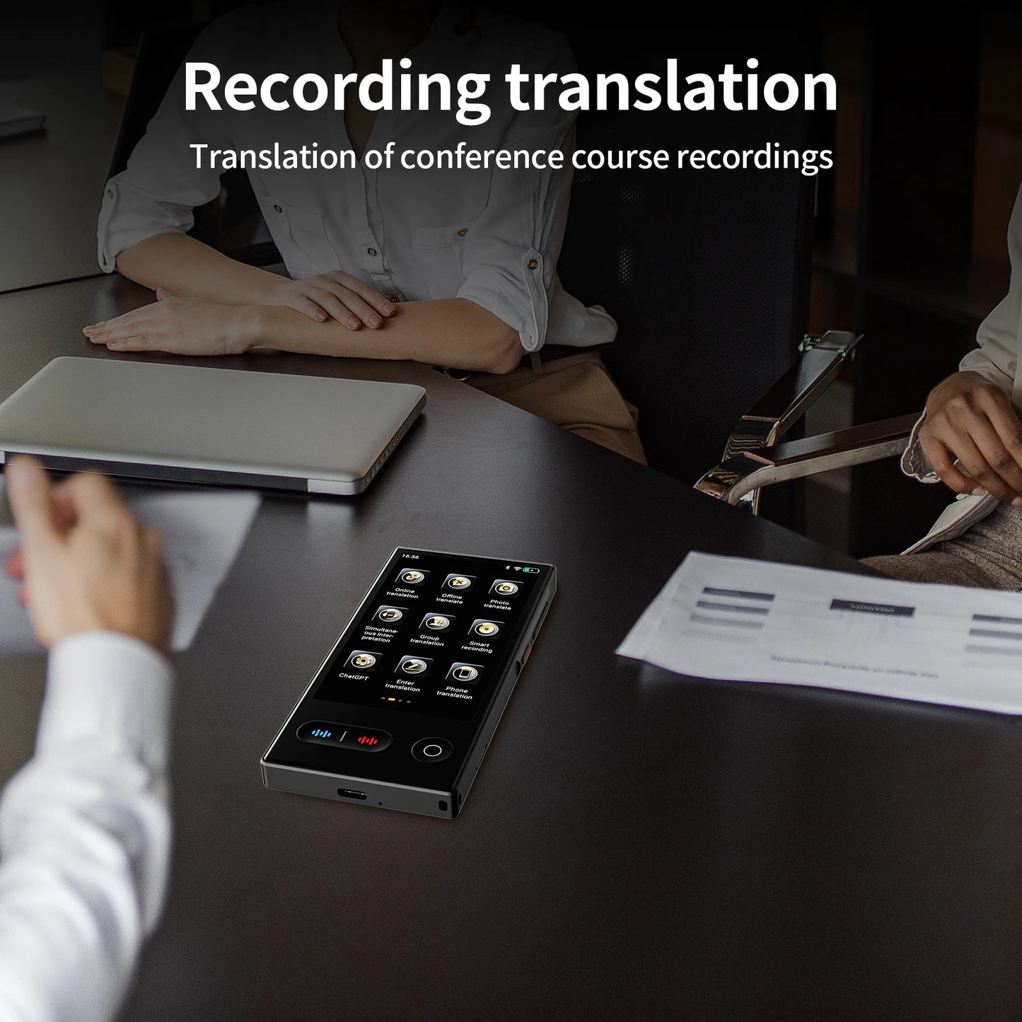 Language Translator Device 148 In Real-time Online Languages Translation Device Portable AI ChatGPT Photo Intelligent Translate