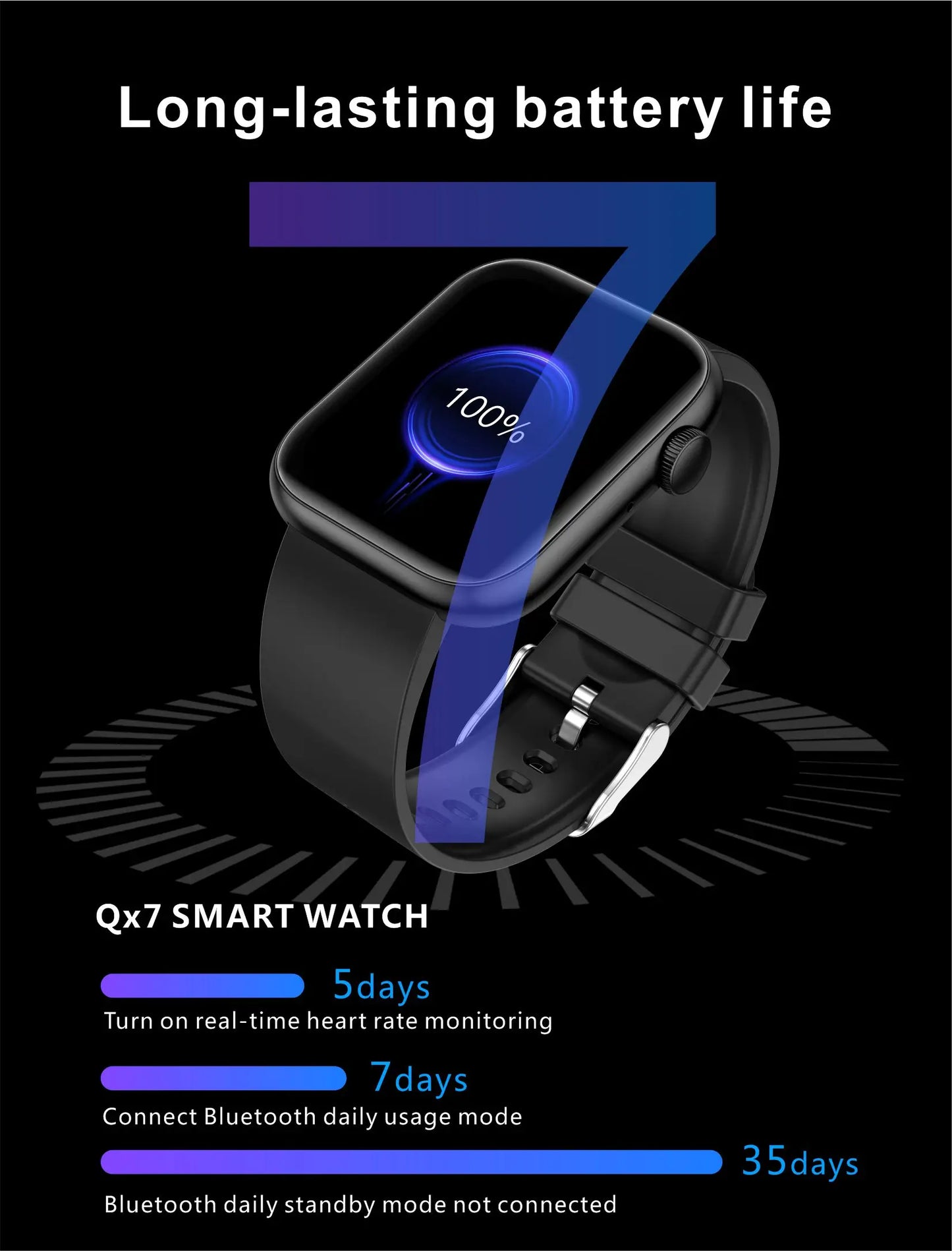 LIGE New Women Smart Watch 1.85 Full Touch Bluetooth Call Smart Wristwatch Body Temperature Watch Sports Bracelet Men Smartwatch