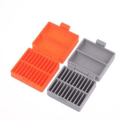 Wholesale 20-Hole CR2032 Battery Box Coin Cell Battery Storage Case Small Battery Organizer Portable Batteries Protective Holder