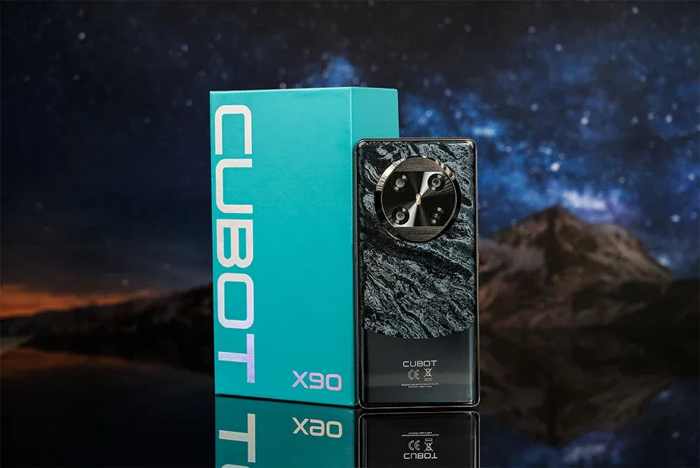 [NEW] CUBOT Android Smartphone X90, 6.67" AMOLED Curved 120Hz Display, 32GB RAM (16GB+16GB), 256GB ROM, Helio G99, NFC, 100MP