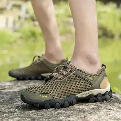Breathable Sneakers Men Shoes Fashion Shoes For Men Climbing Hiking Shoes Men Outdoor Beach Wading Tenis Barefoot Sneakers