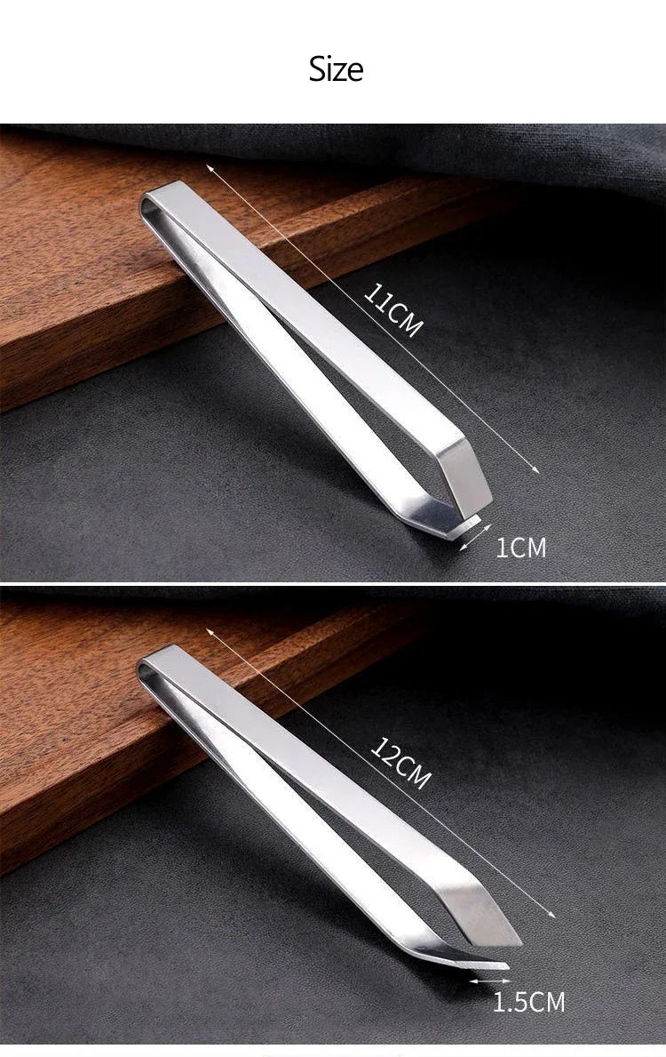 1 PC Stainless Steel Fish Bone Tweezers Pincer Clip Puller Remover Tongs Fish Bone Plucking Clamp Kitchen Gadgets Seafood Tools