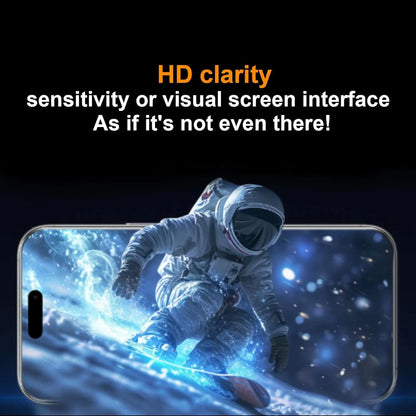 For IPhone 17 ProMax/17 Pro/17 Air Easy To Install Tempered Glass Screen Protectors HD Clear Films for IPhone 17 17Pro 17Air by PDG ibma