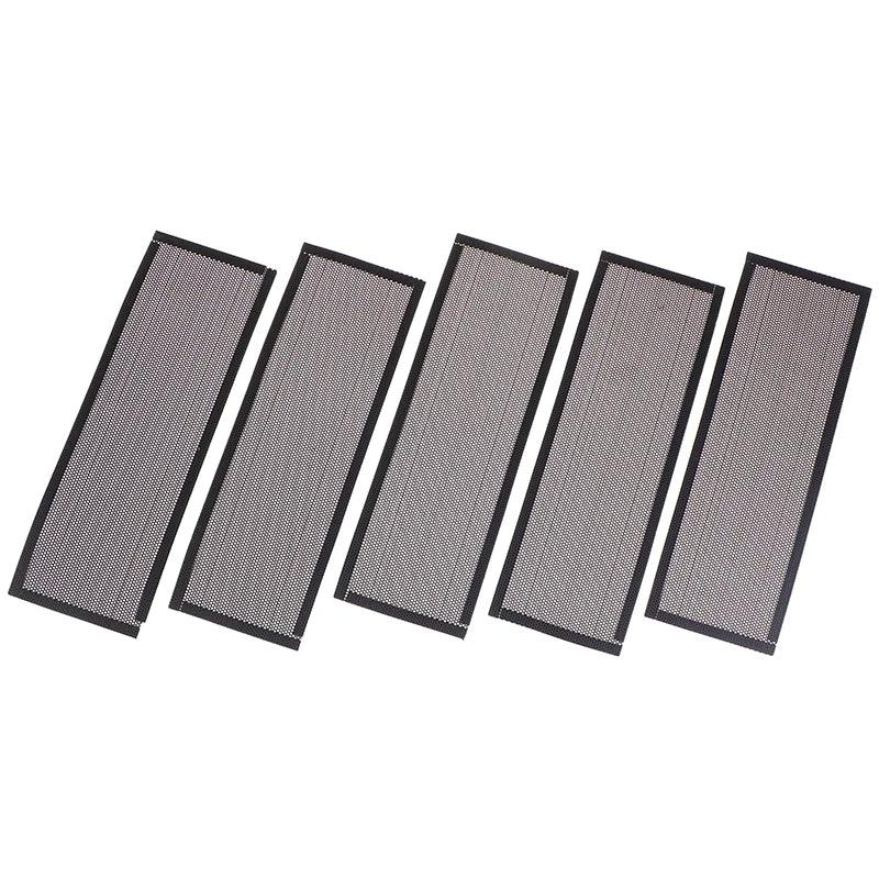 5 Set Universal DIY Shield backplane PVC Dust Filter For Computer Cooling Fan Shield Back Plate Chassis Bracket of Motherboard