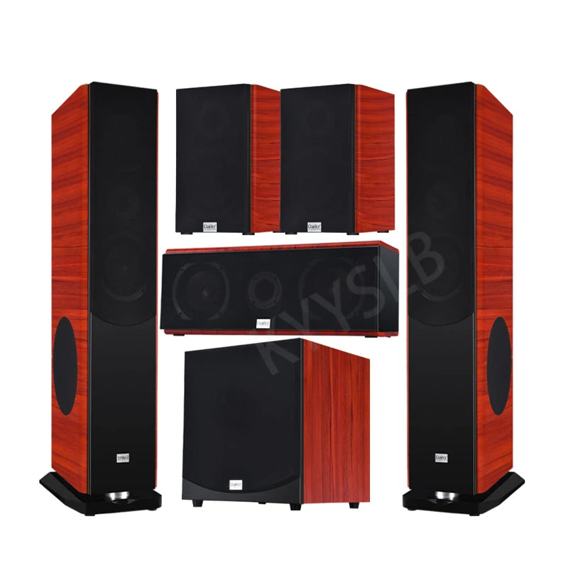 KYYSLB 1000-2000W 5.1 Bluetooth Amplifier Home Theatre System Audio Sound DTS Dolby Amplificador 220V A Set