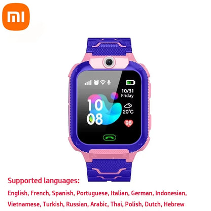 XIiaomi New5G Kids Smart Watch Sim Card Call SOS GPS Location Child Smart Watch Camera Waterproof Watch For Boys Girls Gifts