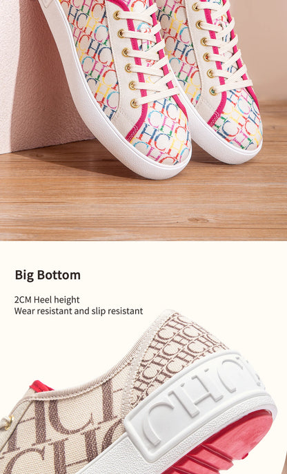 Women's Casual Shoes 2025 Autumn New Comfortable Canvas Shoes Skeleton Correction Women's Walking Shoes