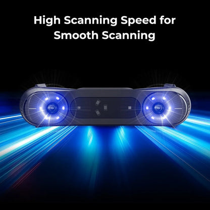 Creality Raptor Pro 3D Scanner 22+7 Blue Laser Line / NIR Light 0.02mm Accuracy 60FPS Anti-Shake Tracking 24Bit Color Scanning
