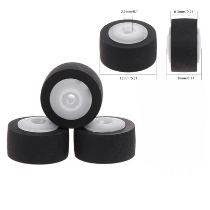 13mmx8x2 Car Press Belt Cartridge Audio Radio Tape Recorder Movement Rubber Pinch Roller Stereo Cassette Deck Wheel