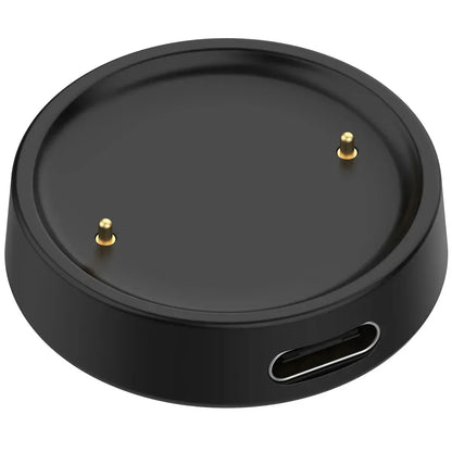 Charger for Amazfit Active 2/ Bip 6 Smart Watch Charging Cradle Dock Stand Cable Magnetic Cord USB Charge Replacement