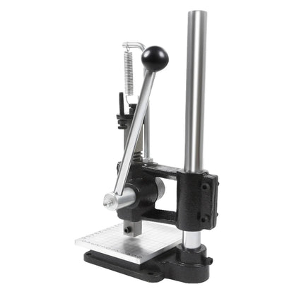 Leather Craft Imprinting Machine DIY Manual  Embossing Press Cut Leathe Hole Puncher Punching Bronzing Tool Cutting Stitching