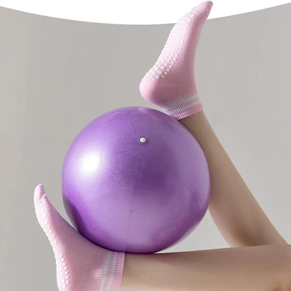 Grip Socks for Women Non Slip Pilates Yoga Socks with Double Stripes Non Slip Socks for Workout Ballet Athletic Socks