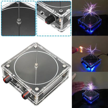 Music for TESLA Coil Speaker Wireless Transmission Touchable Artificial Spark Palm for TESLA Coil Science Teaching Experimental