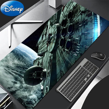 Mouse Pad Laptop Gaming Accessories Extended Desk Mouse Mat S-star HD Print W-wars Anime Mousepad Office PC Gamer Keyboard Pad