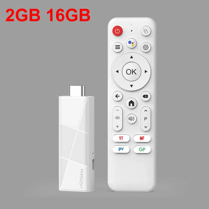 H96 MAX RK3518 Stick mini TV Box Android14.0 Wifi6 BT5.4 4KHD Dongle 100M Ethernet Google Voice Assistant Media Player TV Stick