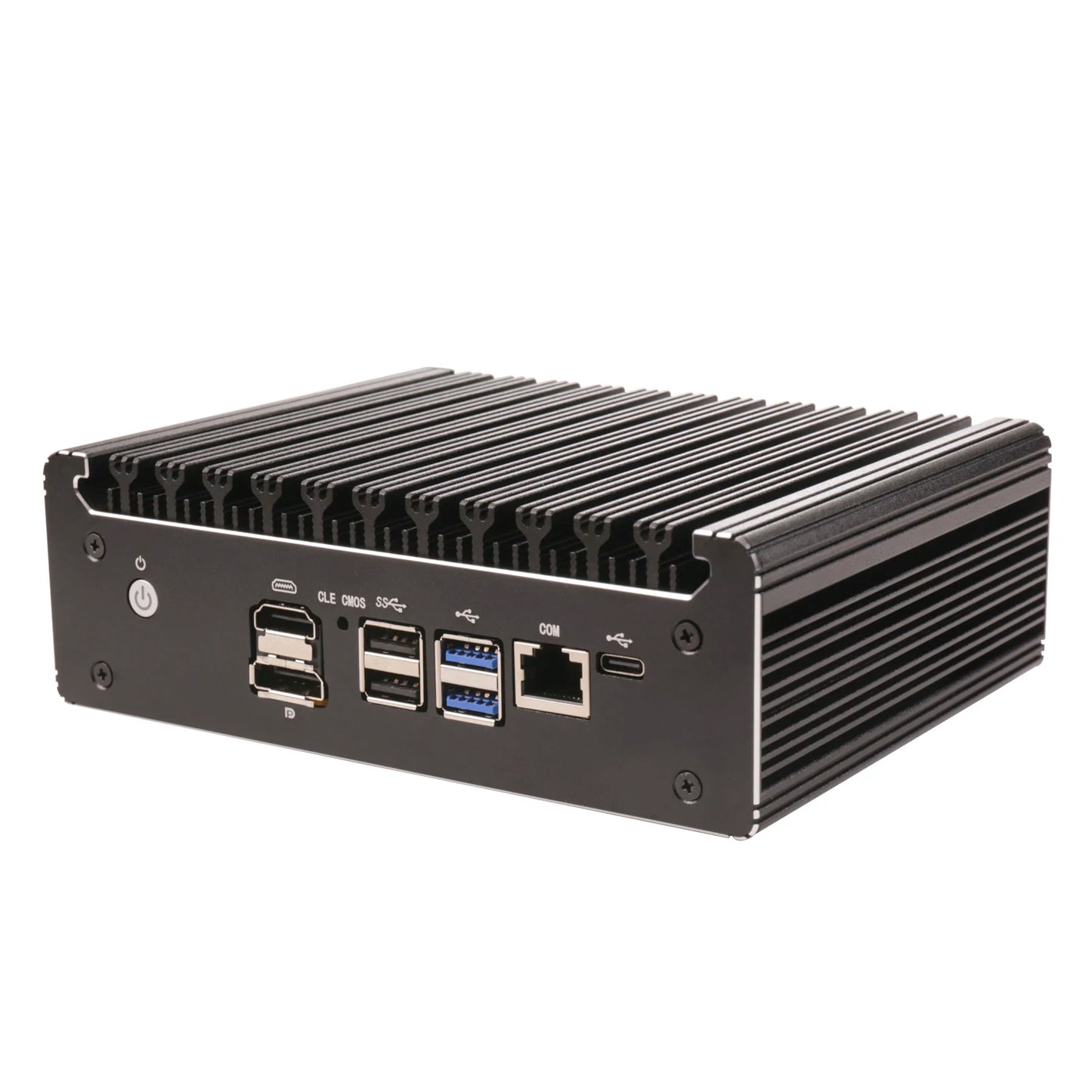 Intel N100 8505 7505 6305 6x i226-V 2.5G Firewall Server Fanless Mini PC DDR4 NVMe 1*COM Type-C pfSense OPNsense Mini Computer