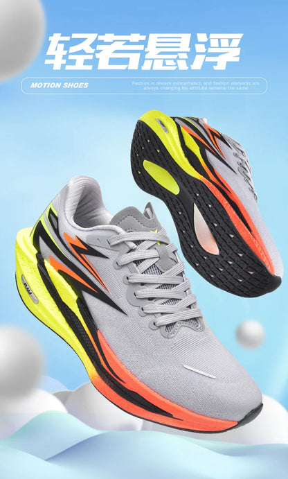 Men's Running Shoes Jogging Breathable Mesh Cushioning Non-Slip Outdoor Casual shoes Couple Trainer Race Sneakers Off-road Shoes