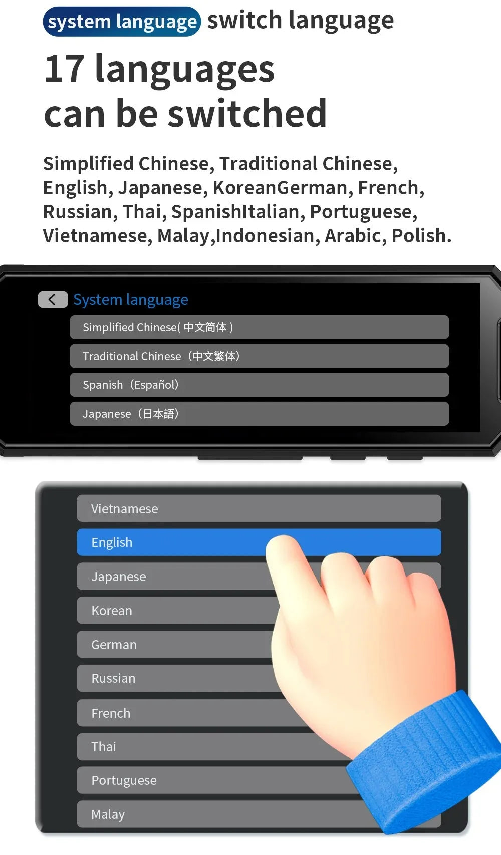 New style MD09 Intelligent Translation pen voice converter  offline scanning translation pen Business travel  dictionary pen