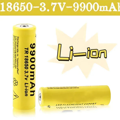 Top 18650 Li-Ion Battery 3.7V 9900mAh Rechargeable Batteries For LED Flashlight Torch Speaker Fast Charging High Quality Battery