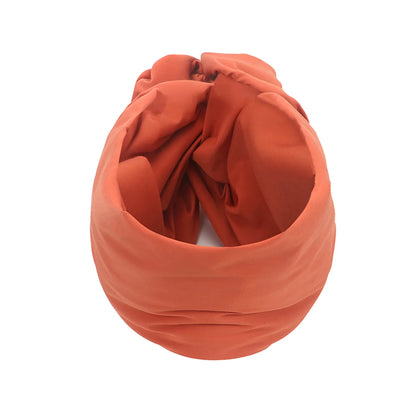 Woman Muslim Headscarf Cap Cotton Headband African Head Wraps Elegant Retro Turban for Ladies Beanies Caps Muslim Headpiece