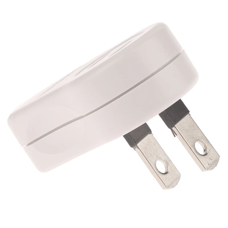 1Pcs US 2PIN 360 Angle Rotatable Power Socket Plug Adapter Foldable Travel Aadapters Power Converter Plug Electrical Socket